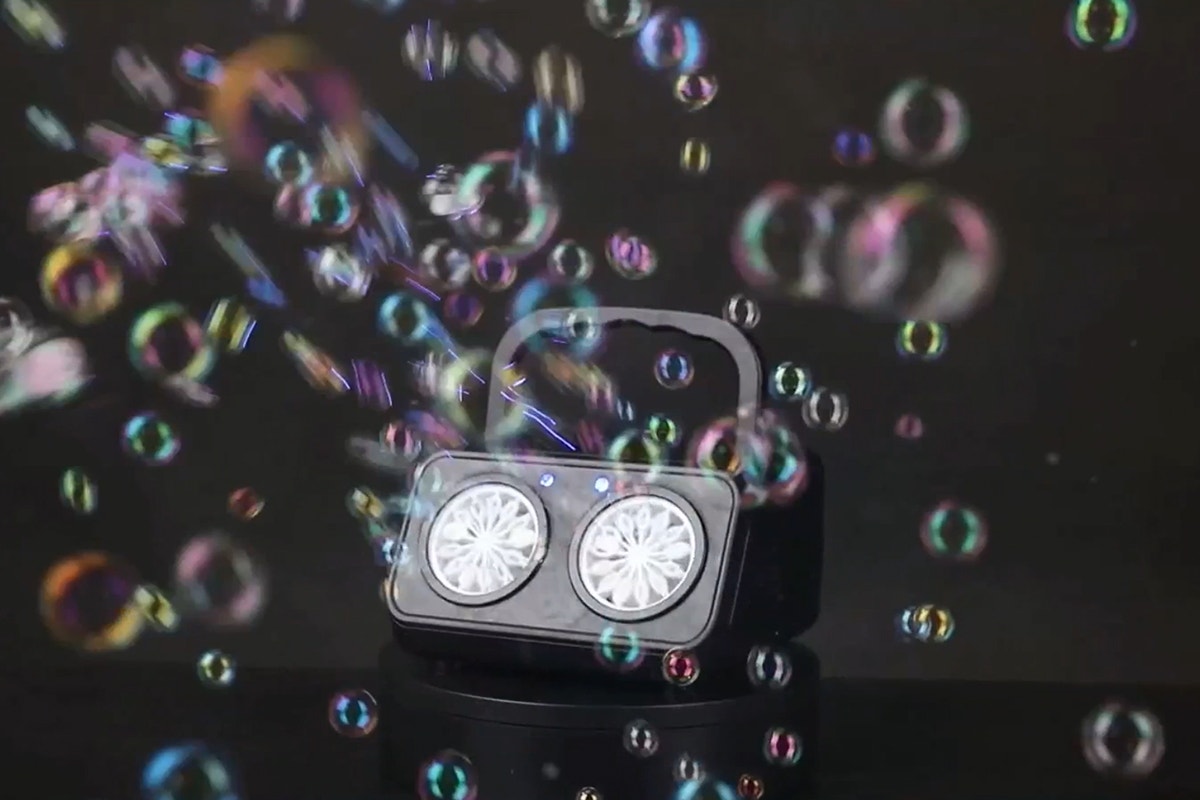 Portable Automatic Bubble Machine