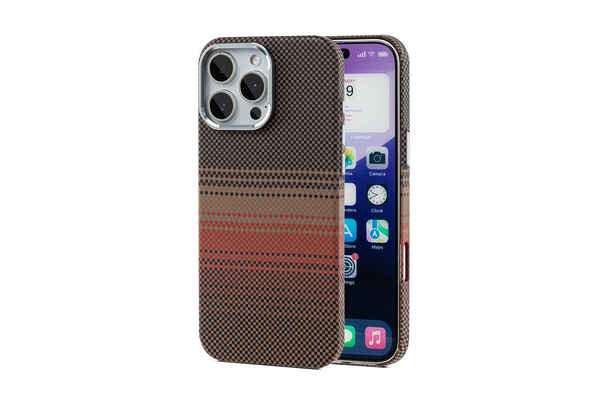 Tech Fabric Case with MagSafe-Compatible Ring for iPhone 16 Pro Max (Sunrise)