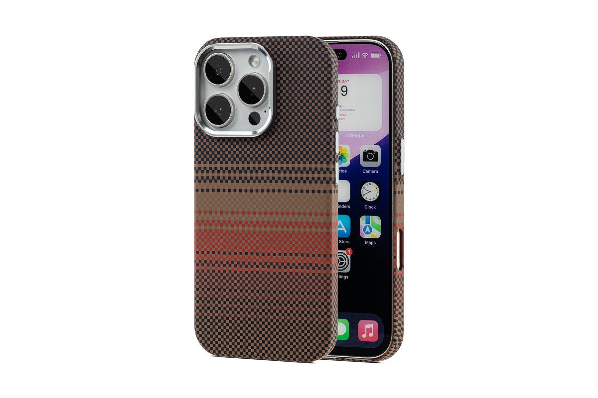 Tech Fabric Case with MagSafe-Compatible Ring for iPhone 16 Pro (Sunrise)