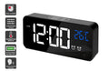 Digital Alarm Clock with Temperature Display & Voice Control