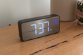 Digital Alarm Clock with Temperature Display & Voice Control