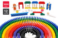 1,000 Piece Kids Wooden Dominoes Set