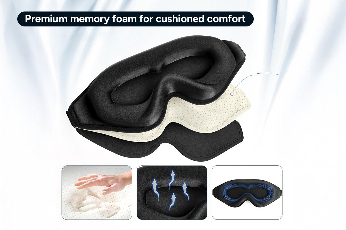 3D Sleep Mask (2 Pack)