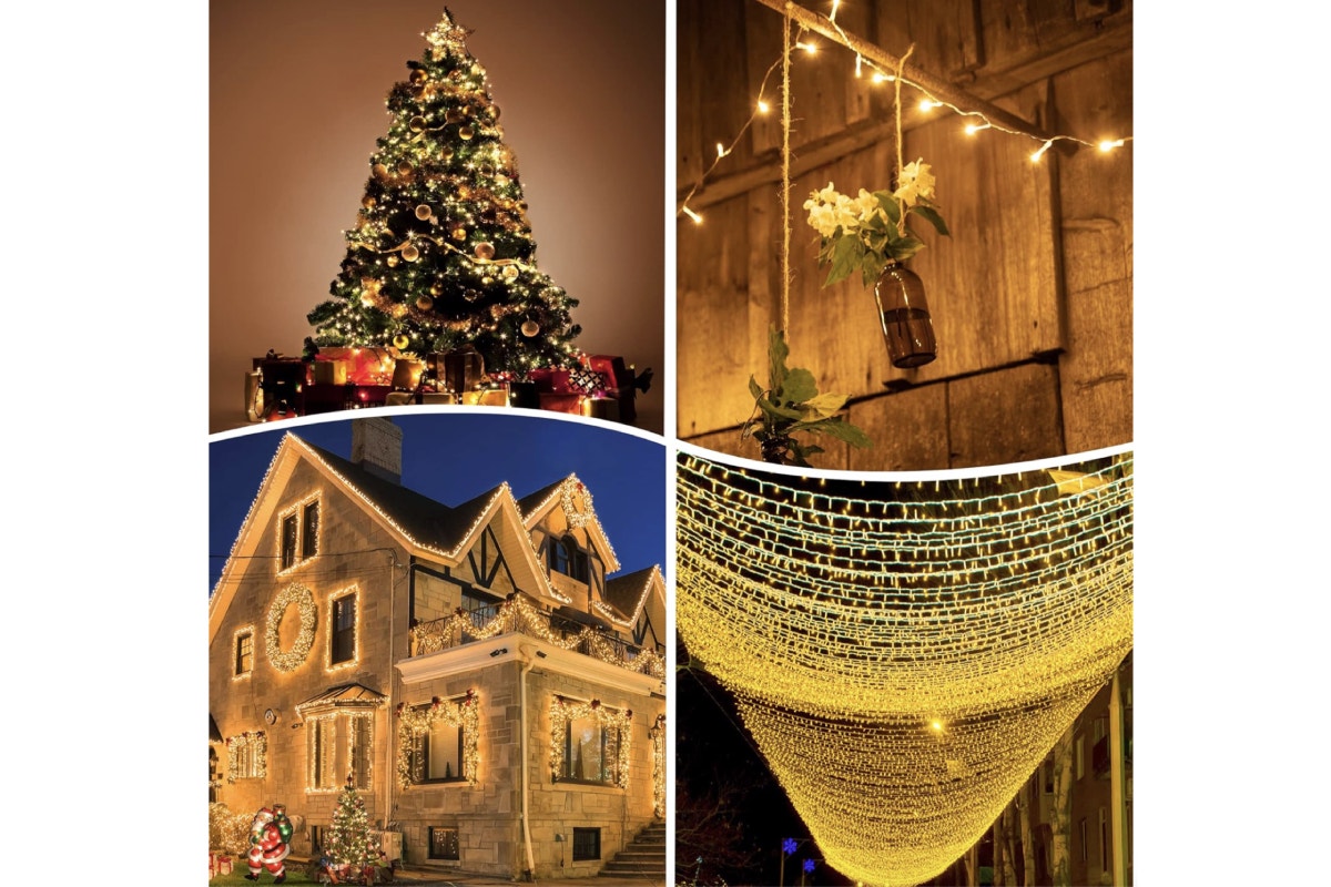 500 LED Fairy String Lights 100M (Warm White)