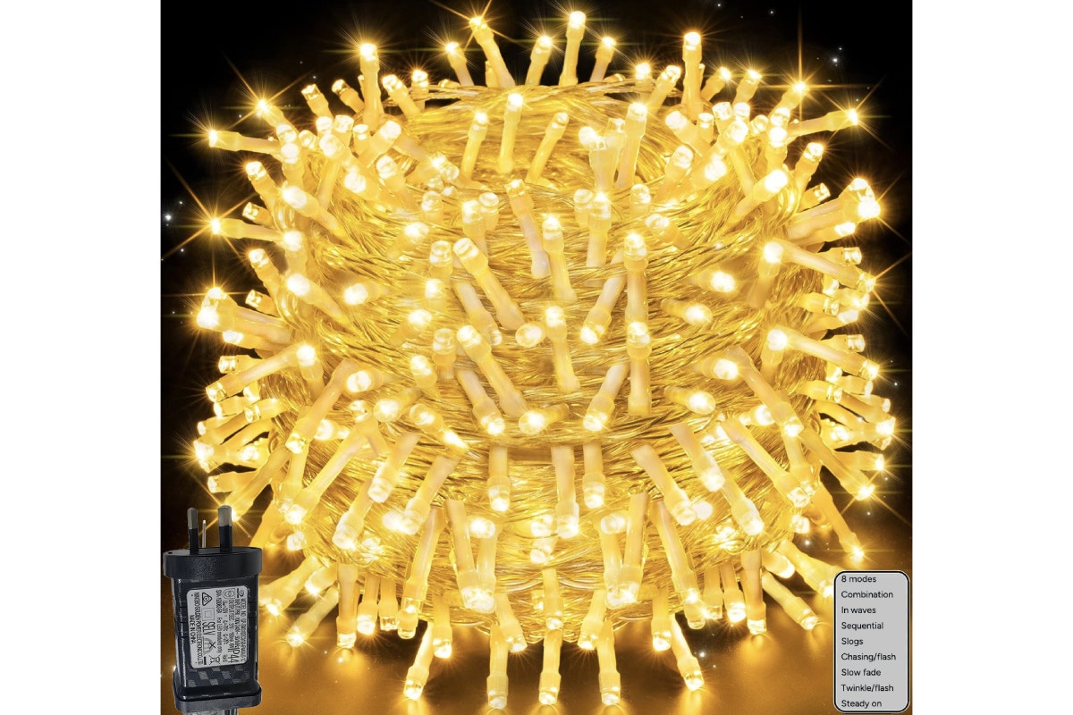500 LED Fairy String Lights 100M (Warm White)