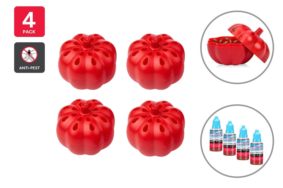 Fruit Fly Trap Kit (4 Pack)