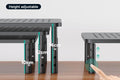 Height Adjustable Ergonomic Laptop and Monitor Stand