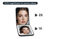 Rechargeable LED Compact Mirror (2 Pack)