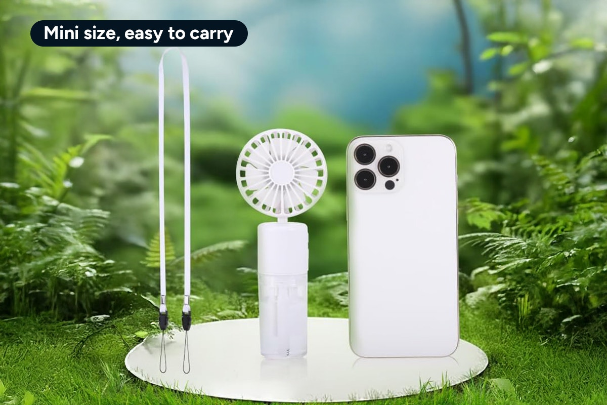 Portable Handheld Misting Fan