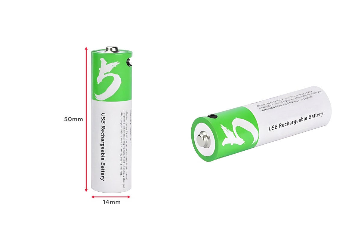 Rechargeable Lithium-Ion AA Batteries - 4 Pack - SuperSaverAU - view 9