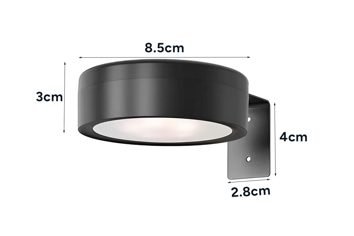 Rechargeable Wall-Mounted Magnetic Lights with Remote Control (3 Pack)