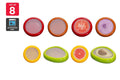 Set of 8 Silicone Fruit and Vegetable Storage Containers