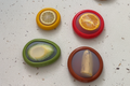 Set of 8 Silicone Fruit and Vegetable Storage Containers