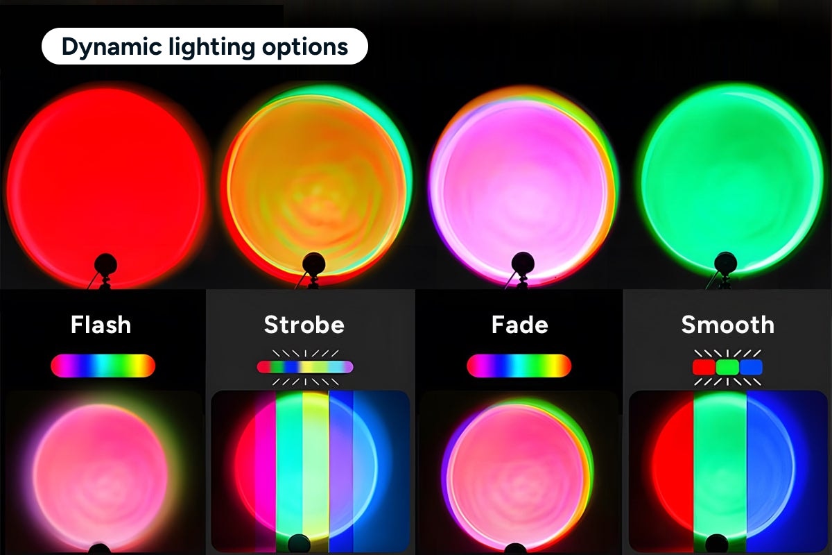 LED Sunset Ambient Lamp - SuperSaverAU - view 7