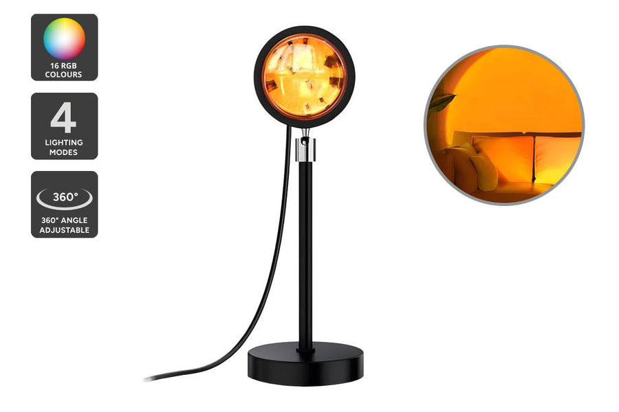 LED Sunset Ambient Lamp - SuperSaverAU - view 1