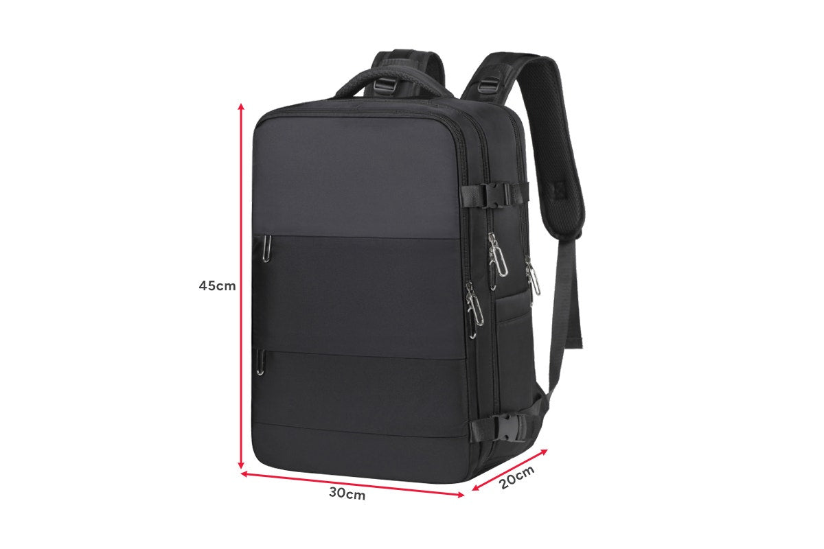 27L Travel Laptop Backpack with USB Port