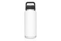 1.2L Stainless Steel Insulated Water Bottle with Chug Cap (White)