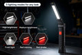 360° Foldable Rechargeable Magnetic LED Work Light (2 Pack)