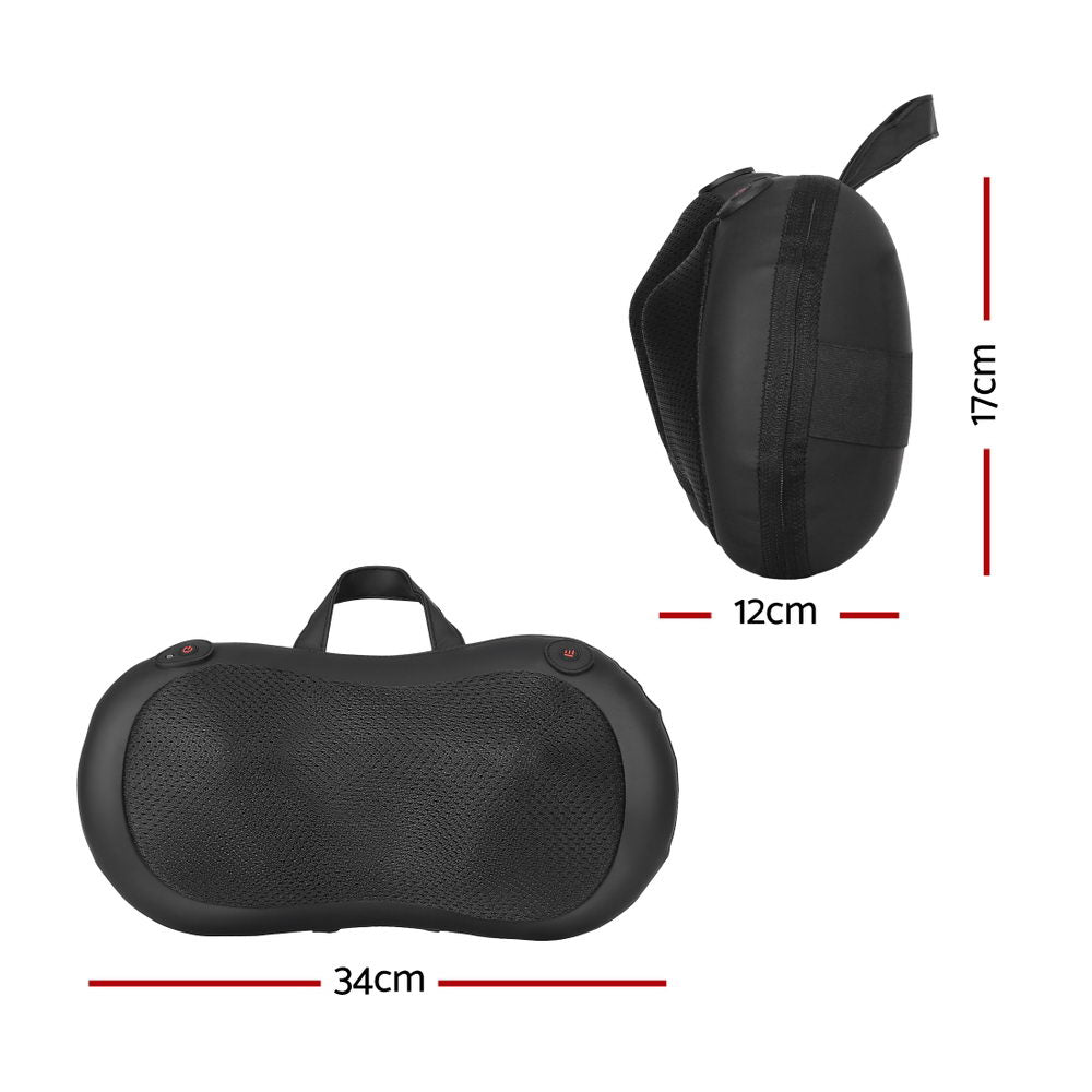 Livemor Neck Massager with Heat, Kneading, 34cm x 12cm x 17cm, USB Charging - SuperSaverAU - view 2