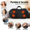 Livemor Neck Massager with Heat, Kneading, 34cm x 12cm x 17cm, USB Charging - SuperSaverAU - view 4