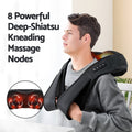Livemor Neck Massager 45cm with 8 Massage Nodes, Heating Function, Auto-Off - SuperSaverAU - view 3