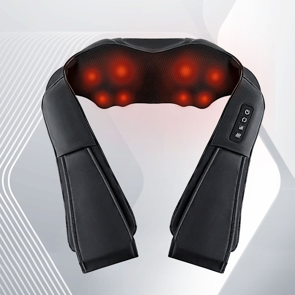 Livemor Neck Massager 45cm with 8 Massage Nodes, Heating Function, Auto-Off - SuperSaverAU - view 6