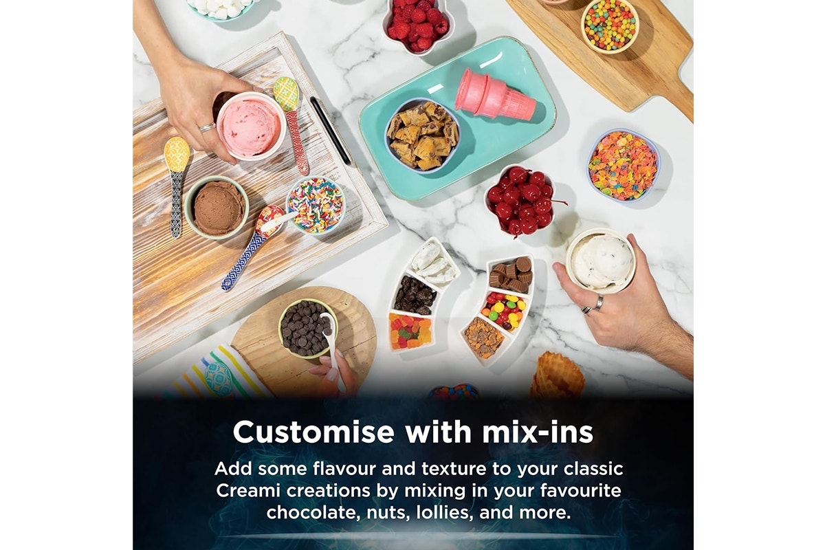 Ninja Swirl by CREAMi Soft Serve and Ice Cream Machine (Platinum Silver)