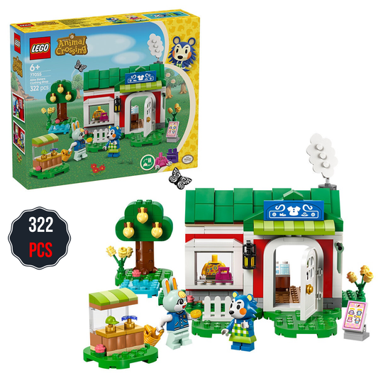 LEGO Animal Crossing Able Sisters Clothing Shop Role-Play Building Kit 77055