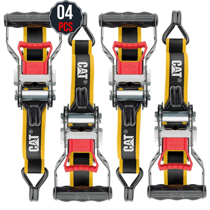 CAT Ratchet Tie Down Set 4 Piece