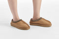 UGG Outback Premium Australian Sheepskin Braided Slip On Boot  (Chestnut, Size 12M/13W US)