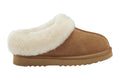 UGG Outback Premium Australian Sheepskin Fluffy Slip On Boot (Chestnut, Size 10M/11W US)