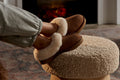 UGG Outback Premium Australian Sheepskin Fluffy Slip On Boot (Chestnut, Size 10M/11W US)