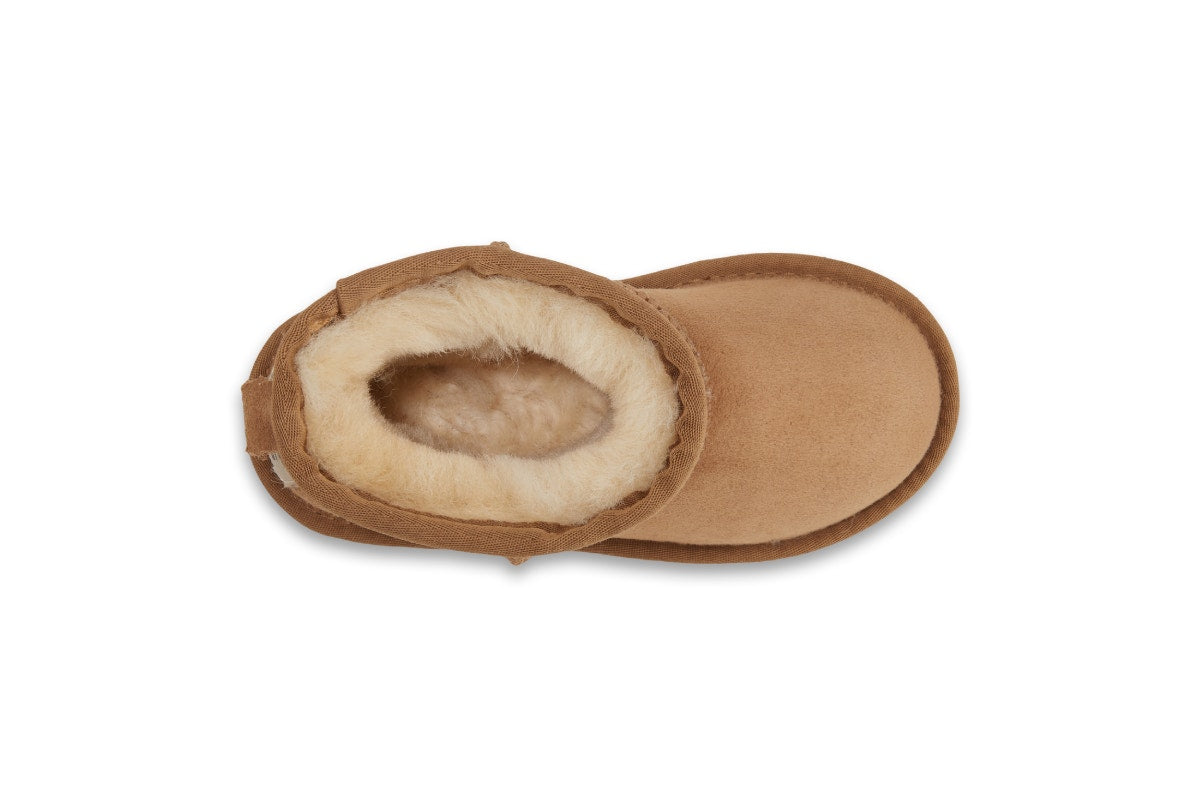 UGG Outback Kid's Premium Australian Sheepskin Classic Boot (Chestnut, Size 3-4 US)