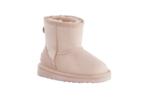 UGG Outback Kid's Premium Australian Sheepskin Classic Boot (Pink, Size 3-4 US)