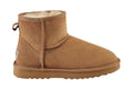 UGG Outback Premium Australian Sheepskin Mini Classic Boot (Chestnut, Size 13M/14W US)
