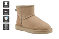 UGG Outback Premium Australian Sheepskin Mini Classic Boot (Sand, Size 13M/14W US)