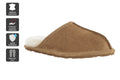 UGG Outback Premium Australian Sheepskin Scuff Slipper (Chestnut, Size 13M/14W US)