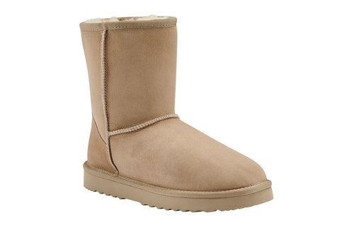 UGG Outback Premium Australian Sheepskin Short Classic Boot (Sand, Size 13M/14W US)