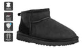 UGG Outback Premium Australian Sheepskin Ultra Mini Boot (Black, Size 5M/6W US)