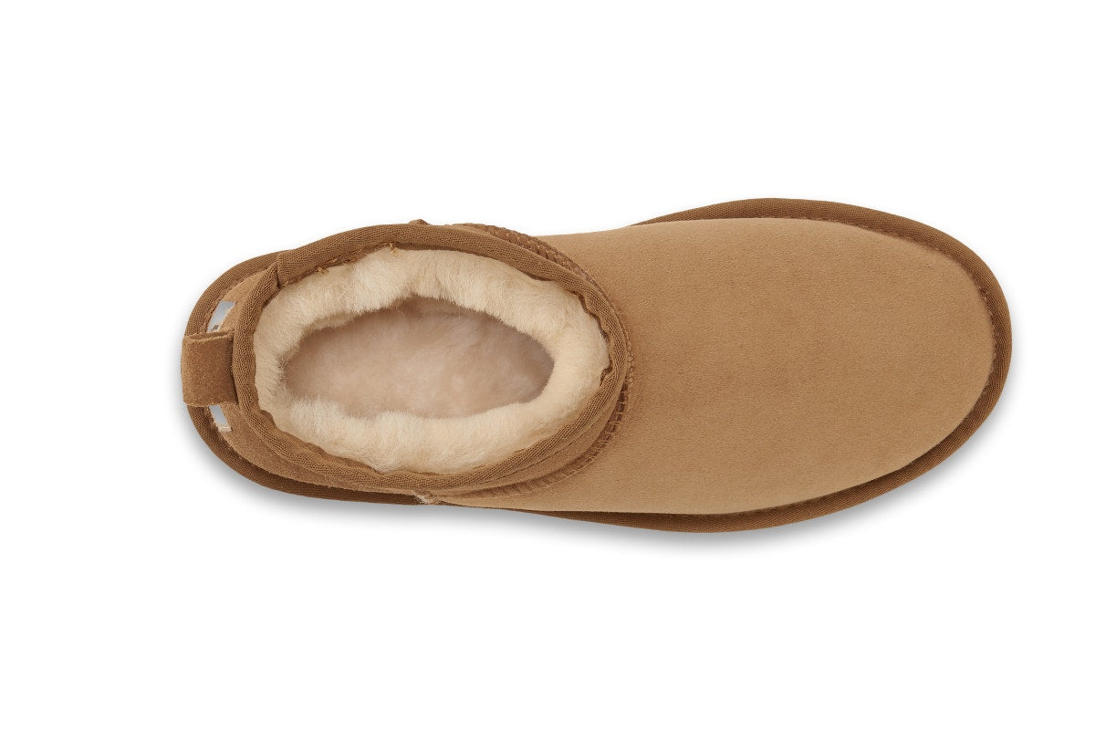 UGG Outback Premium Australian Sheepskin Ultra Mini Boot (Chestnut, Size 8M/9W US)