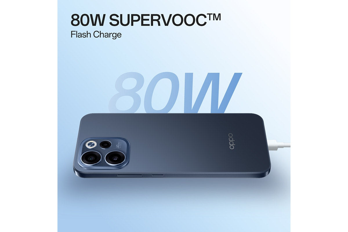 OPPO Reno15 F 5G (256GB, Aurora Blue)