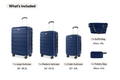 Orbis 5 Piece Luggage Set (Blue)