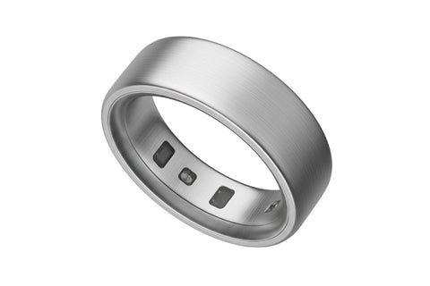 Oura Ring 4 (Brushed Silver, Size 11)