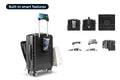 Orbis 20" Smart Carry On Suitcase (Black)