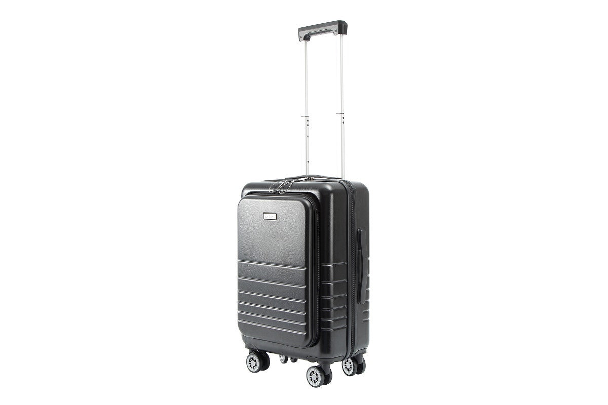 Orbis 20" Smart Carry On Suitcase (Black)