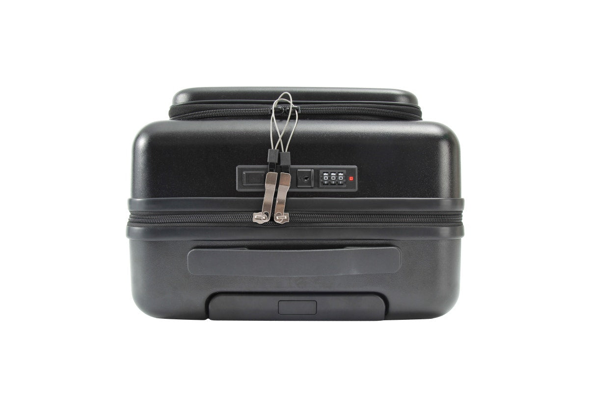 Orbis 20" Smart Carry On Suitcase (Black)
