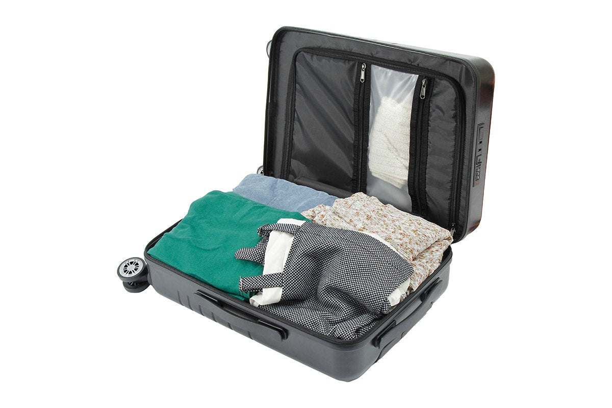 Orbis 20" Smart Carry On Suitcase (Black)
