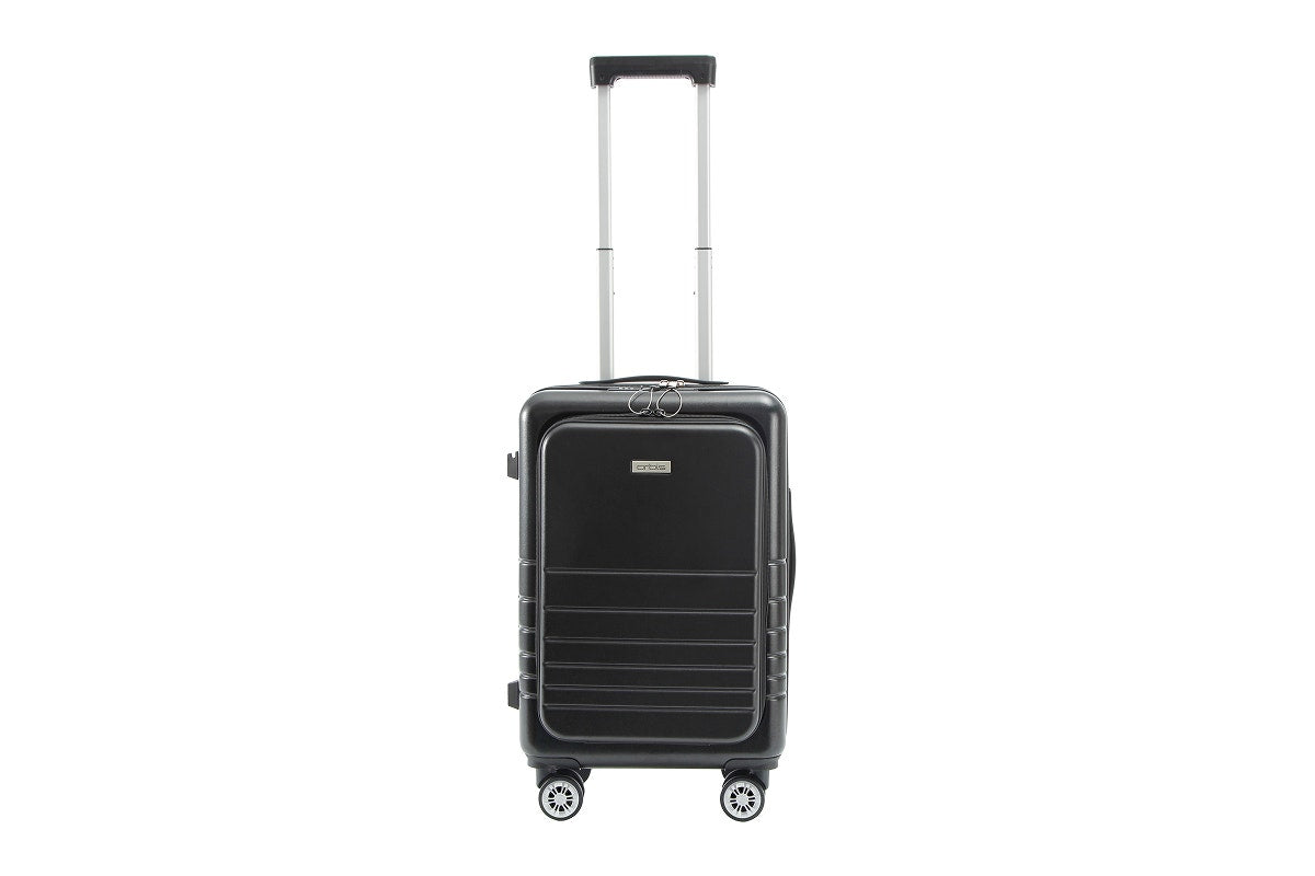 Orbis 20" Smart Carry On Suitcase (Black)