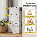 Gardeon 40L Outdoor Storage Box Foldable Camping Collapsible Bins Organizer - SuperSaverAU - view 6