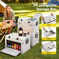 Gardeon 80L Outdoor Storage Box Foldable Camping Collapsible Bins Organizer - SuperSaverAU - view 4